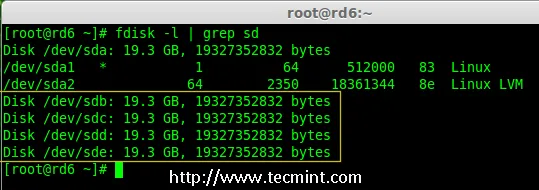 Check Hard Disk in Linux