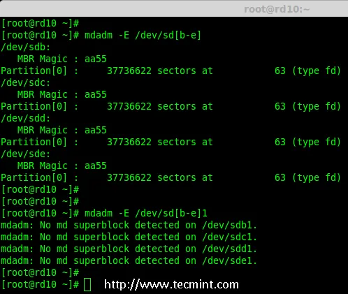 Check All Disks for Raid