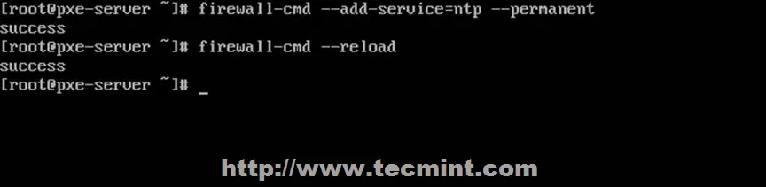 在 Firewall 中开放 NTP 端口