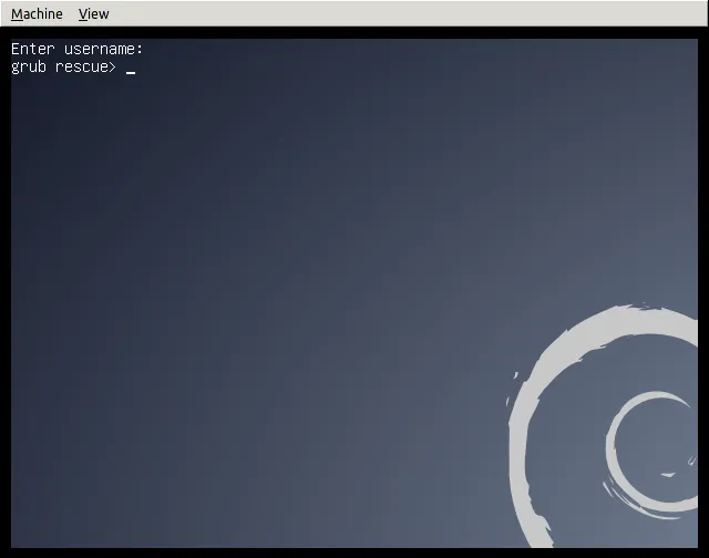 28 HITS!进入 grub 救援模式