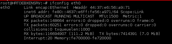 Check Network Interface IP Address