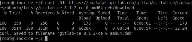 Downloading Gitlab Ubuntu