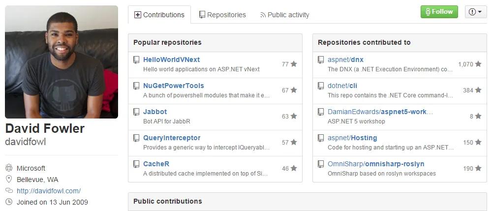 David Fowler Profile