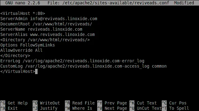 Configuring Apache2 Ubuntu