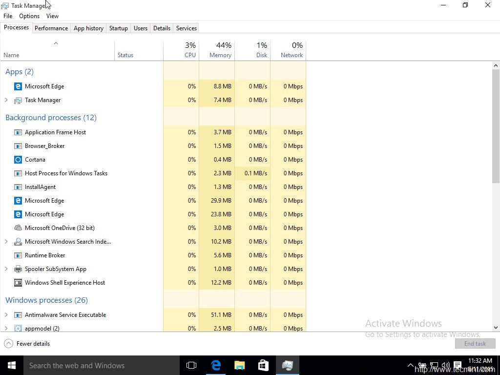 Windows Performance