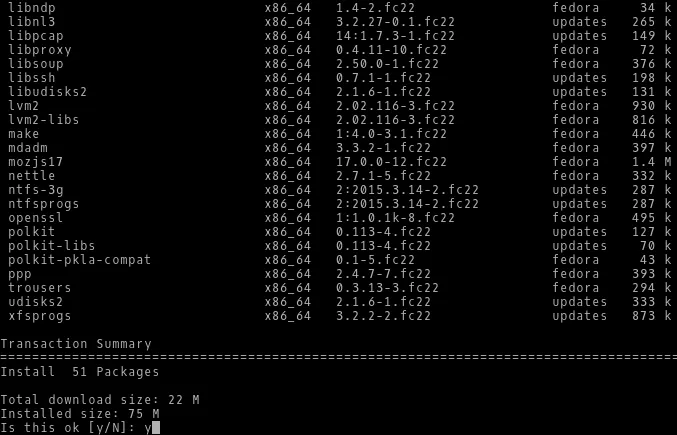 Fedora 上安装 Cockpit