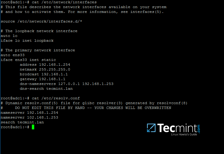 Configure DNS for Samba AD