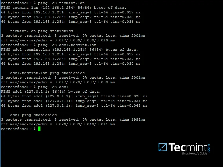 Check Samba AD DNS Records