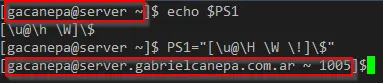 Customize Linux Terminal Prompt PS1