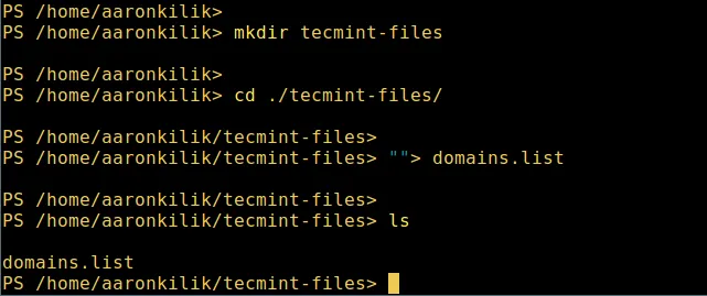Create Directory in Powershell