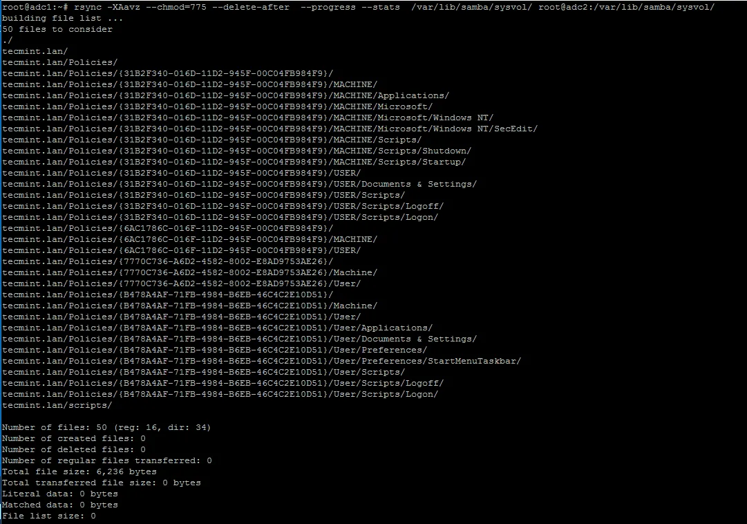 Samba4 AD DC SysVol Replication