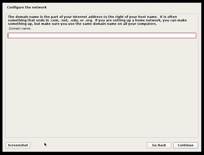 Set Devuan Linux Domain Name