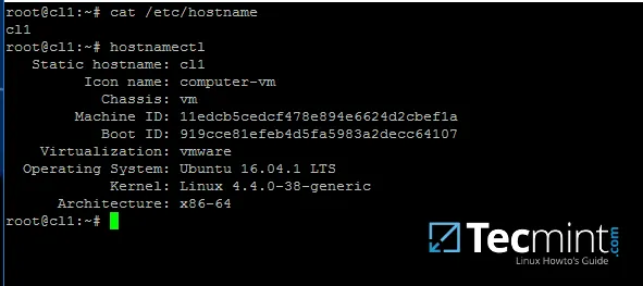 Set System Hostname