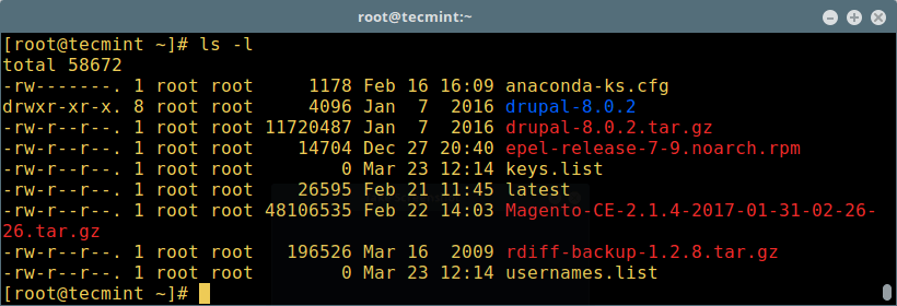 Verify Backup Directory