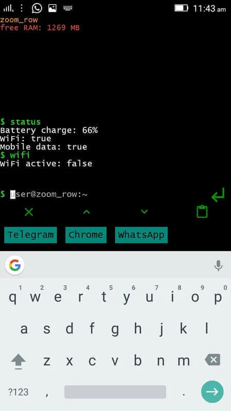 Android Phone Status