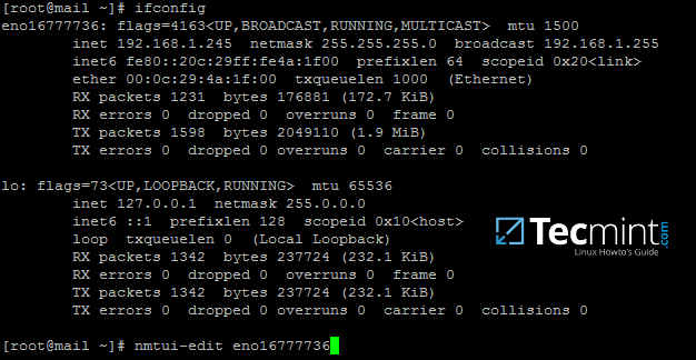 Find Network Interface Name