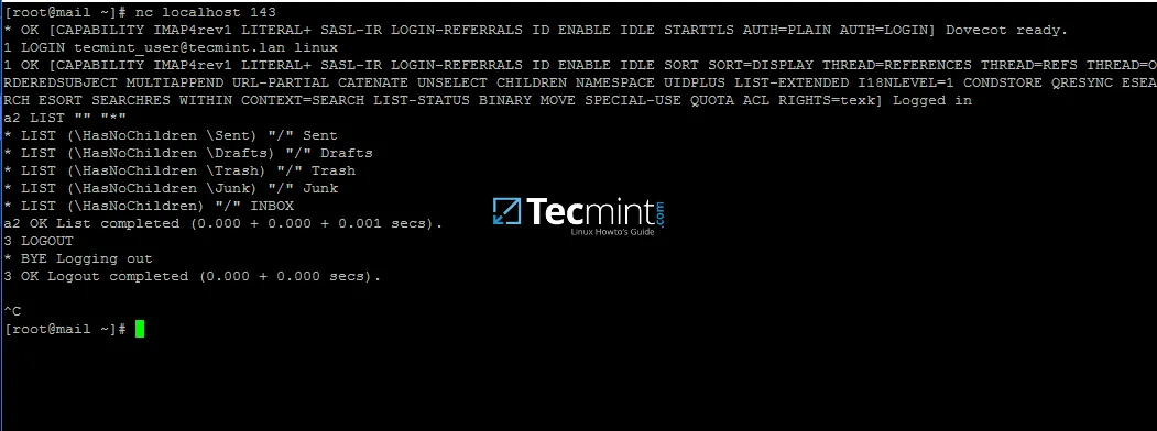 Test iRedMail Configuration