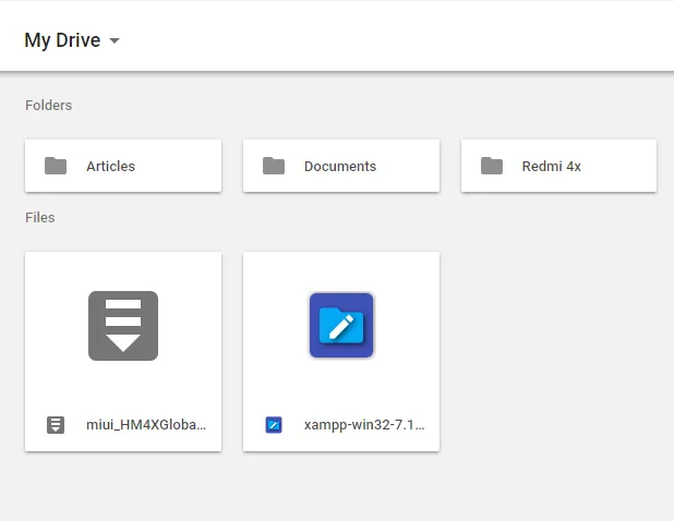 Google Drive savetodrive