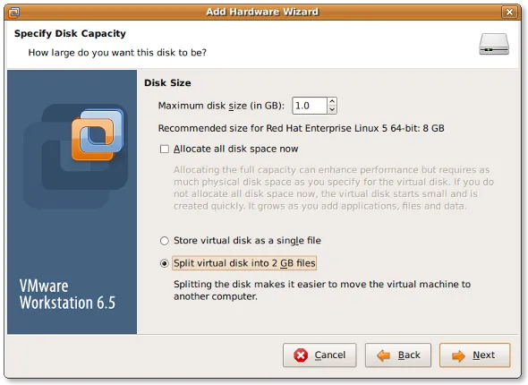 Fig.05：Vmware Virtual Disk