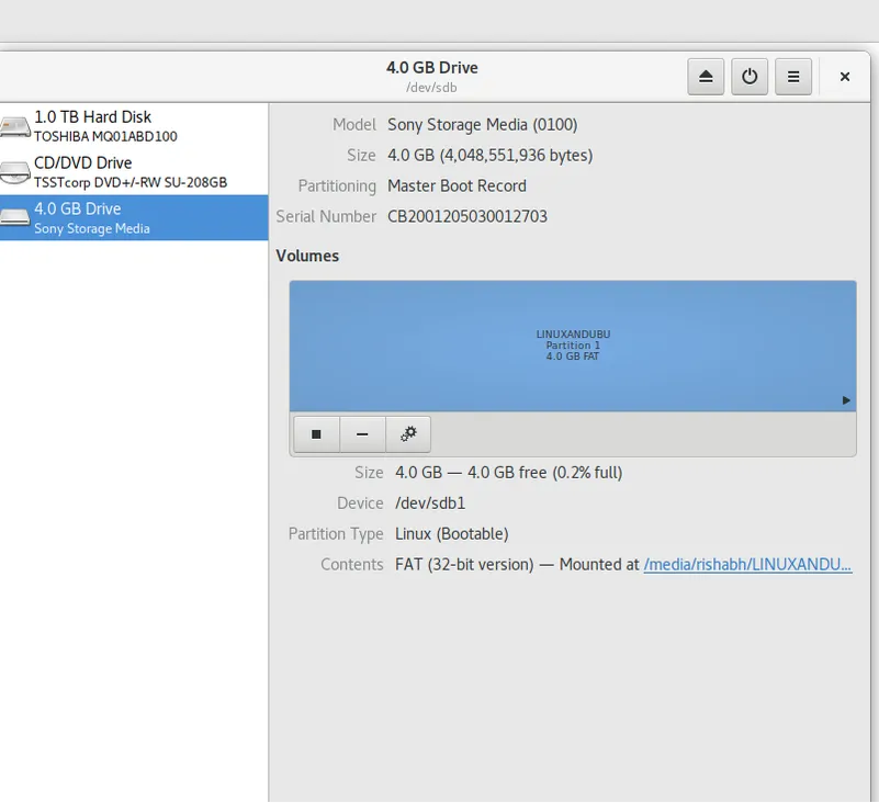 Linux 磁盘管理器
