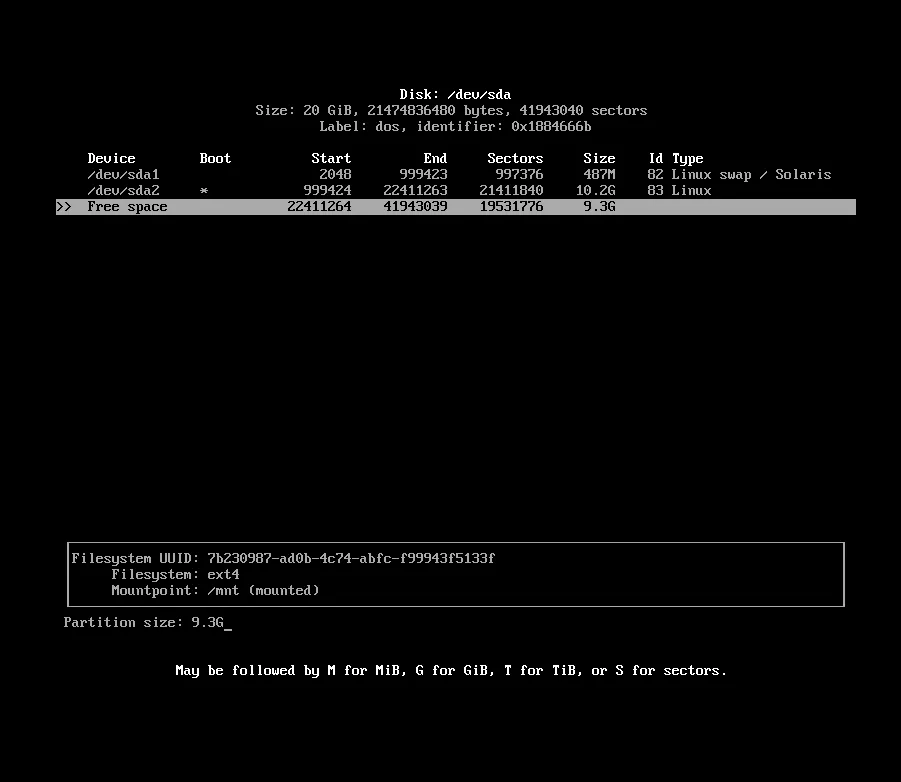 挂载 Arch Linux 分区