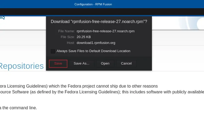 Installing a repo Installing a repo