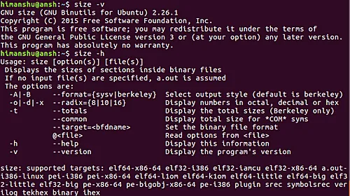 What are the other available command line options
