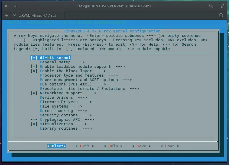menuconfig menuconfig