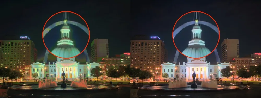 Misalignment problem in HDR