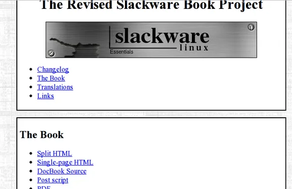 Slackware Linux 手册和文档