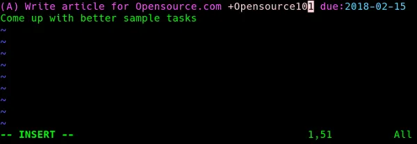 Syntax highlighting in todo.txt 在 todo.txt 中语法高亮