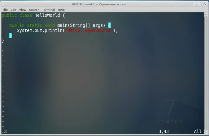 Go to the last character