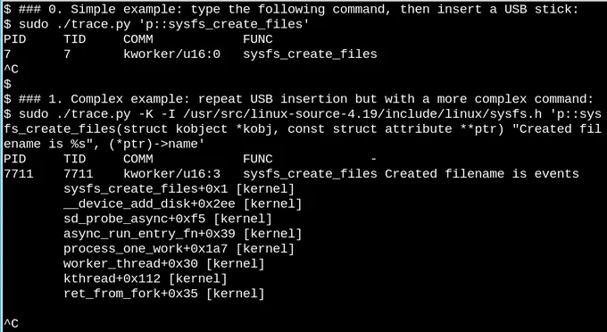 Console when USB is inserted Console when USB is inserted