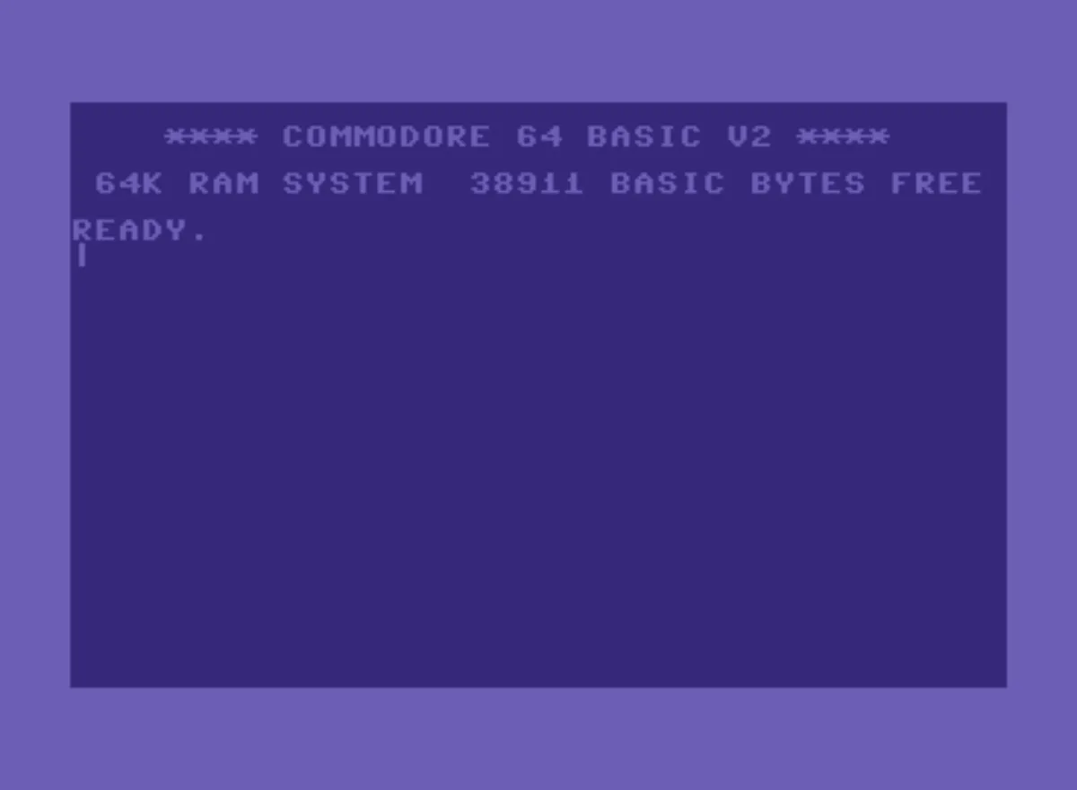Commodore 64 启动屏幕