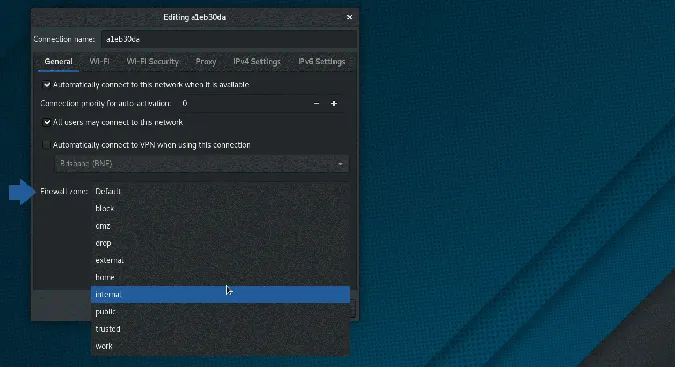 Firewall zones Firewall zones
