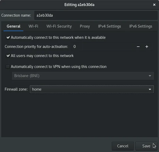 Setting a new zone Setting a new zone