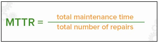 MTTR formula