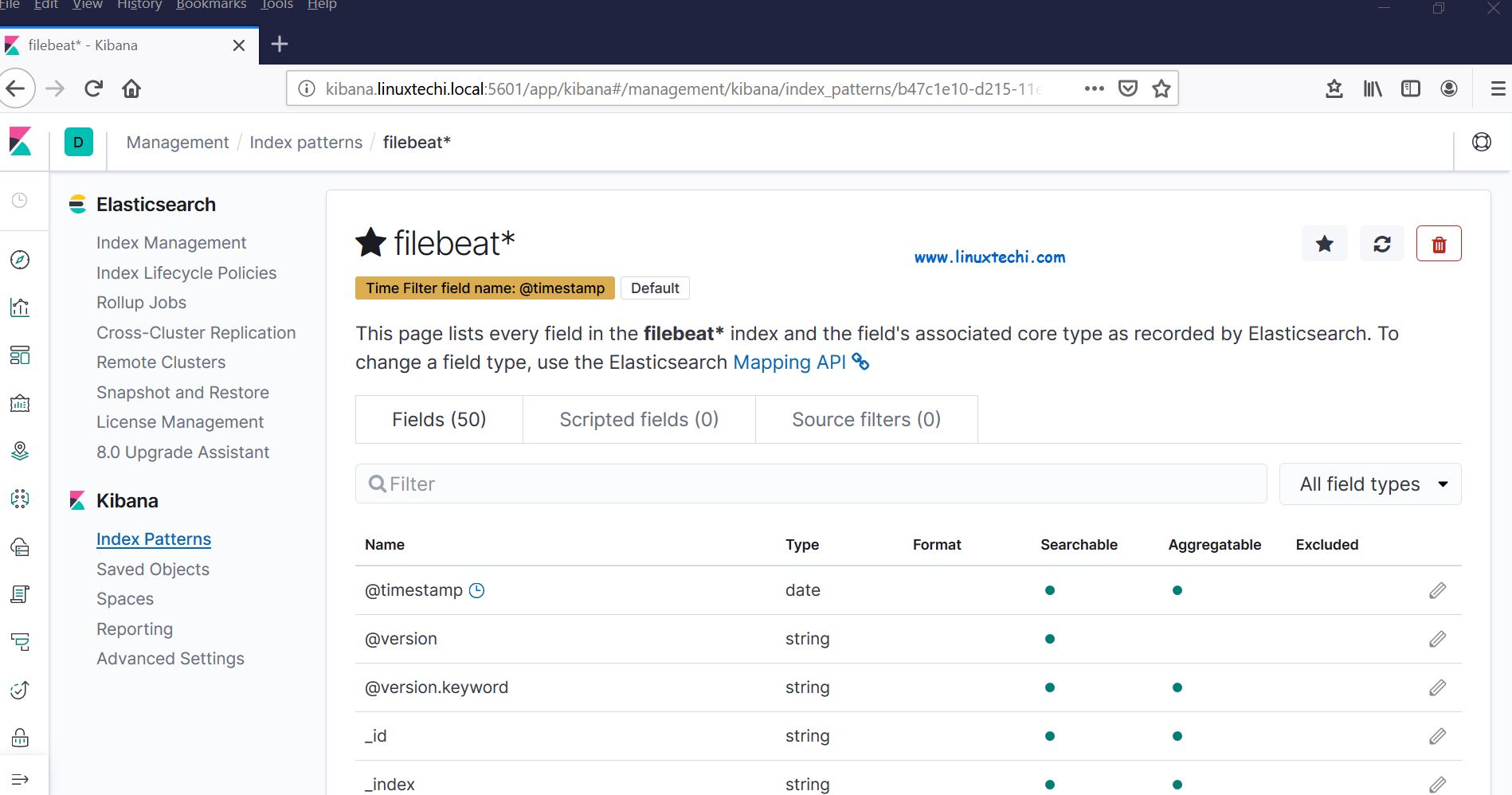 filebeat-index-pattern-overview-Kibana