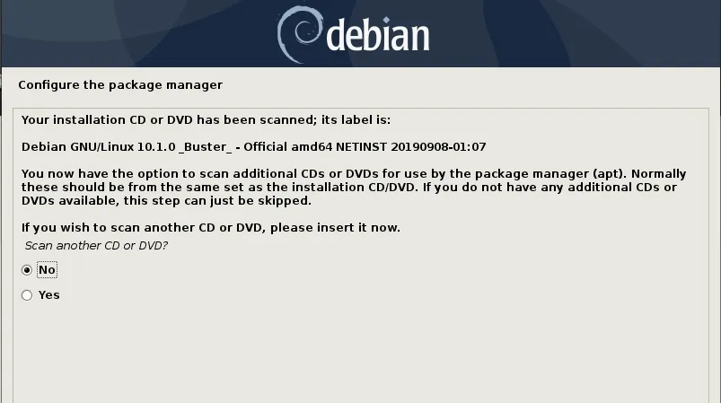 扫描其他CD-No-Debain10