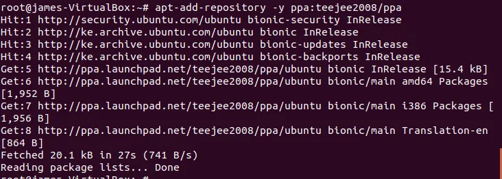 Add timeshift repository