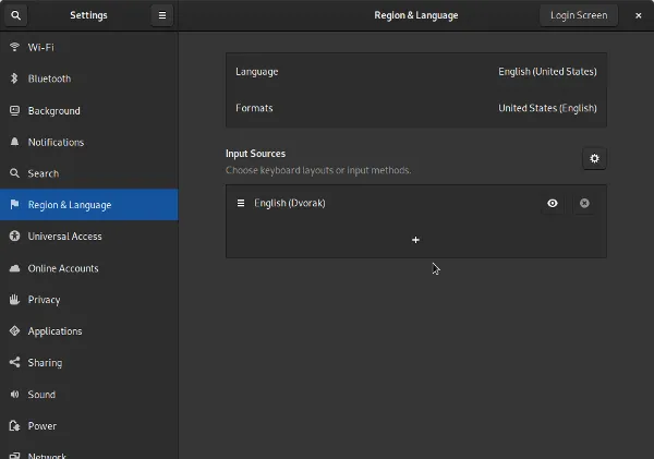 Add a new input source
