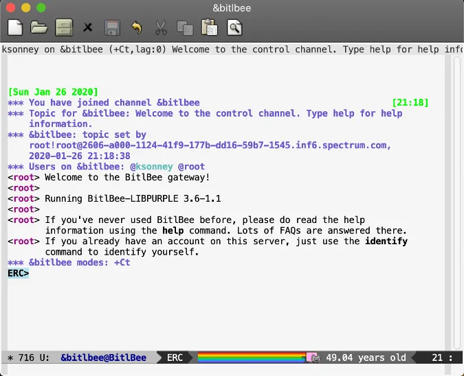 使用 ERC 与人交谈 