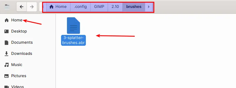 Adding New Brushes in GIMP