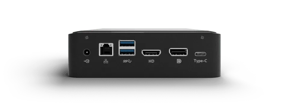 Librem Mini from the back