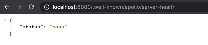 Health Check with GraphQL