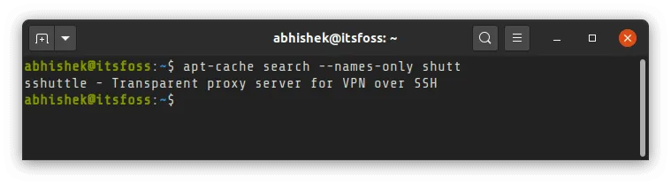 apt-cache 是一个 CLI 工具，用于在基于 Debian 的系统上与 APT 缓存交互