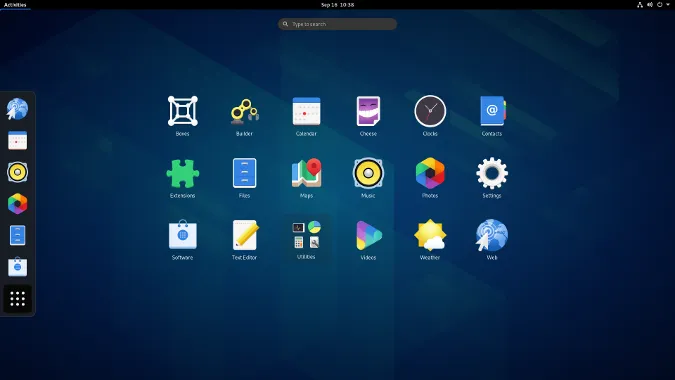 GNOME 3.38 Application Overview