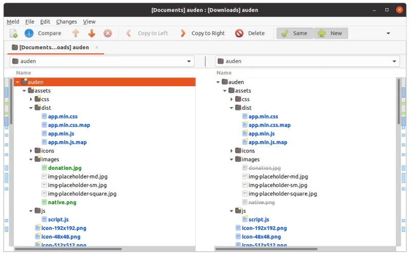 Directory Comparison