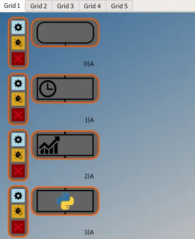 Binance Scheduler at Grid 1, Position 1A