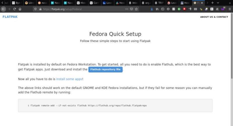 Install Flathub